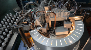 inspection device top view for capsule sorter machine